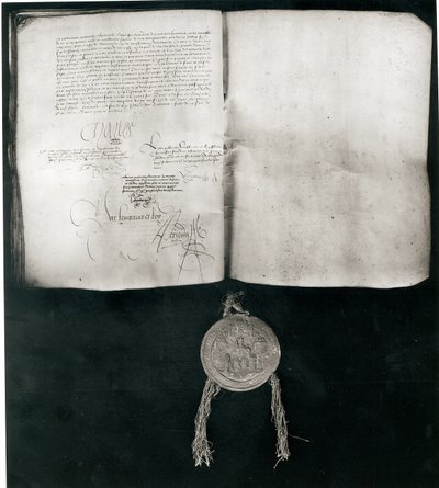 Vertrag von Cambrai, 1529 von French School